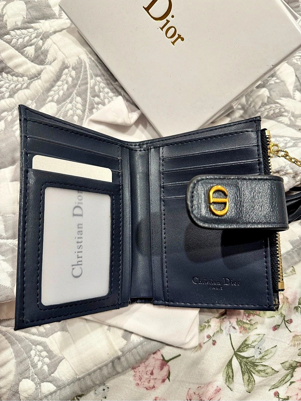 Wallet with Logo Print CD - Picture 2 of 4